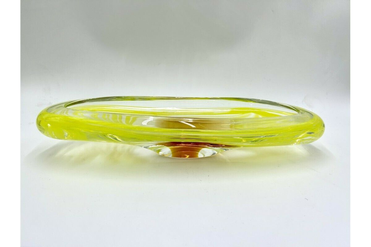 Art Glass Set, Designed By Ivo Rozsypal, Crystalex, Czechoslovakia, 1960s photo buy