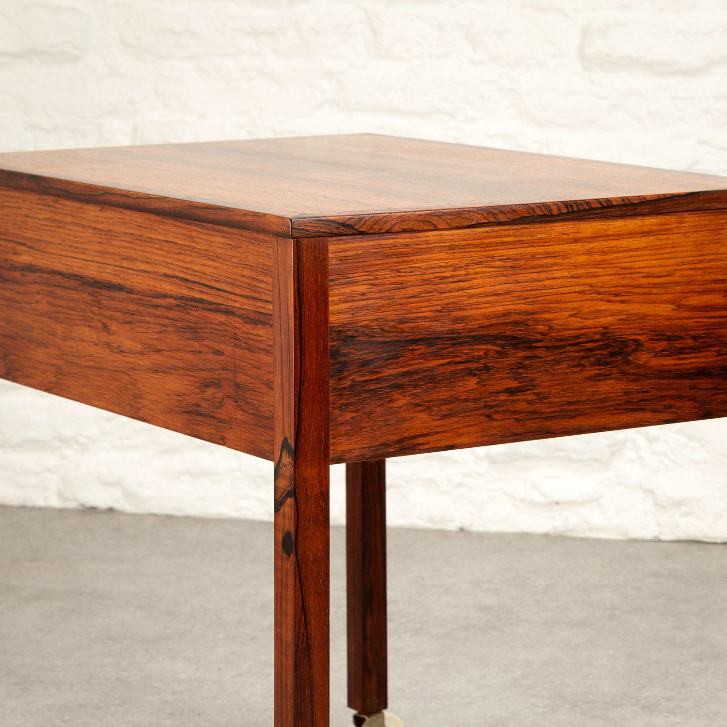 Rosewood Sewing Trolley, Sweden, 1960s photo buy