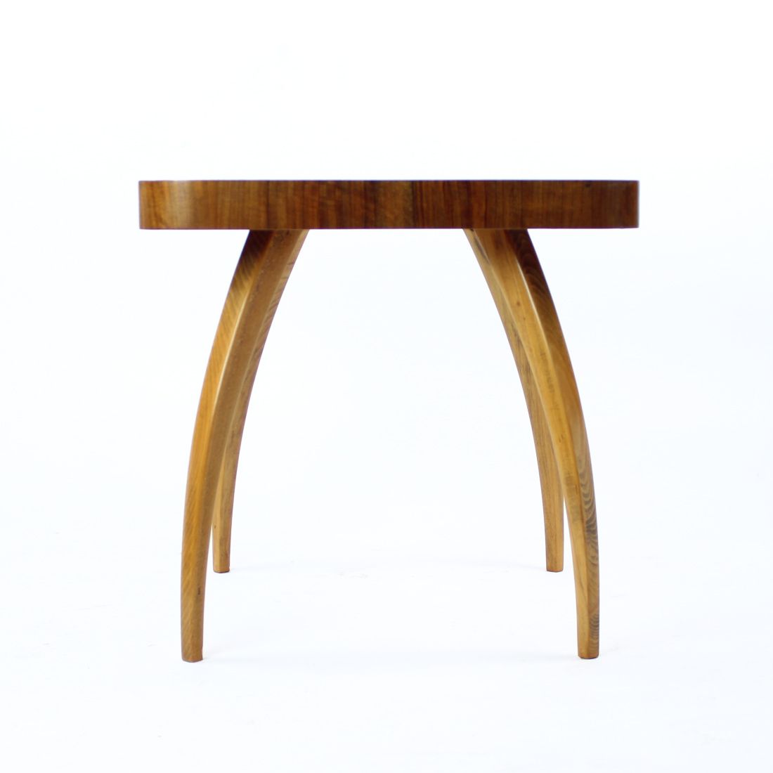 Rare Spider Coffee Table By Jindrich Halabala In Oak & Walnut, Czechoslovakia, 1930 photo 460.0