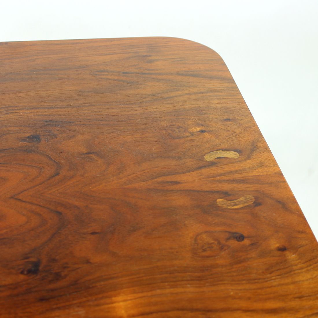 photo furniture Rare Spider Coffee Table By Jindrich Halabala In Oak & Walnut, Czechoslovakia, 1930