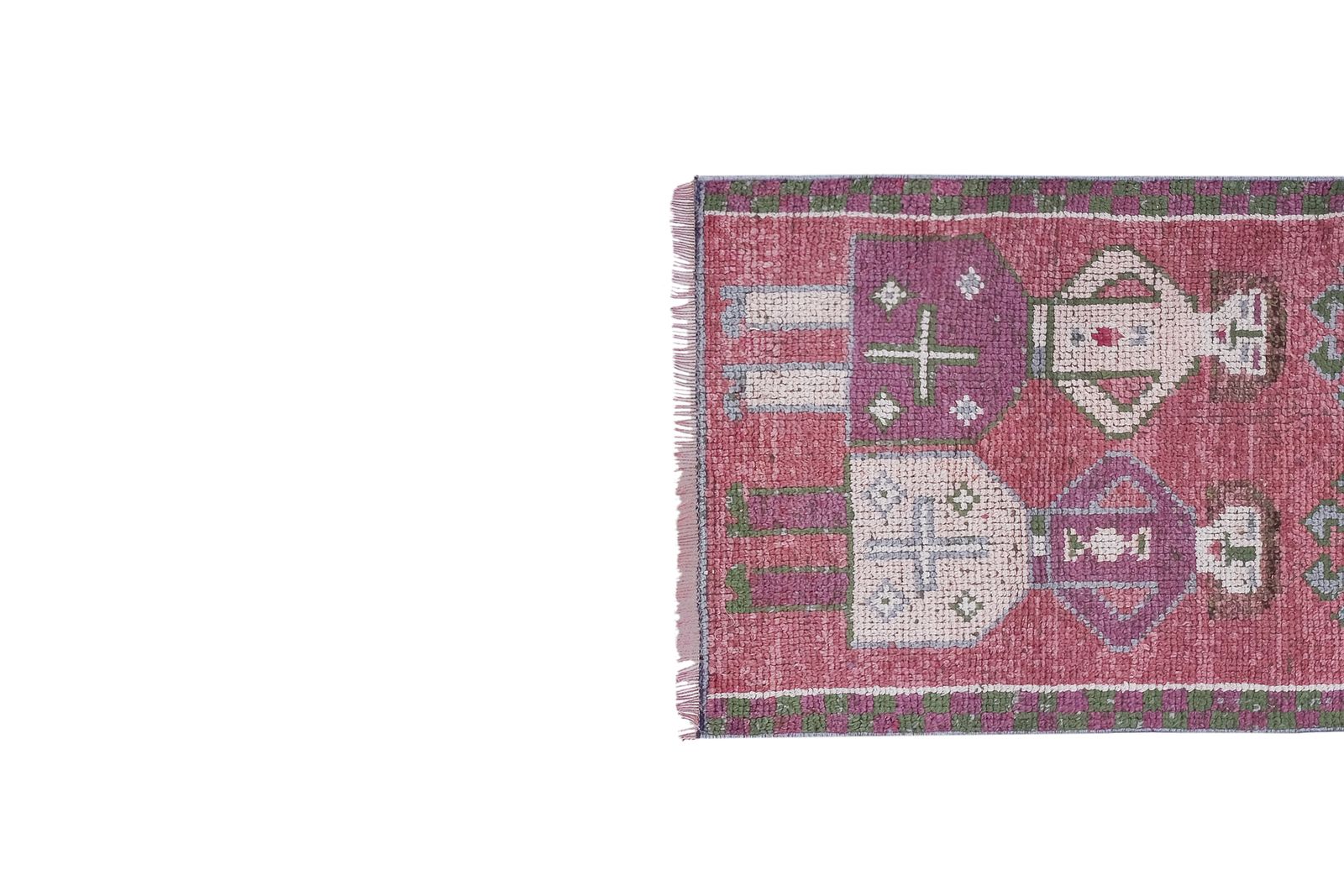 1970s Vintage Turkish Human Pictorial Rug photo vinterior
