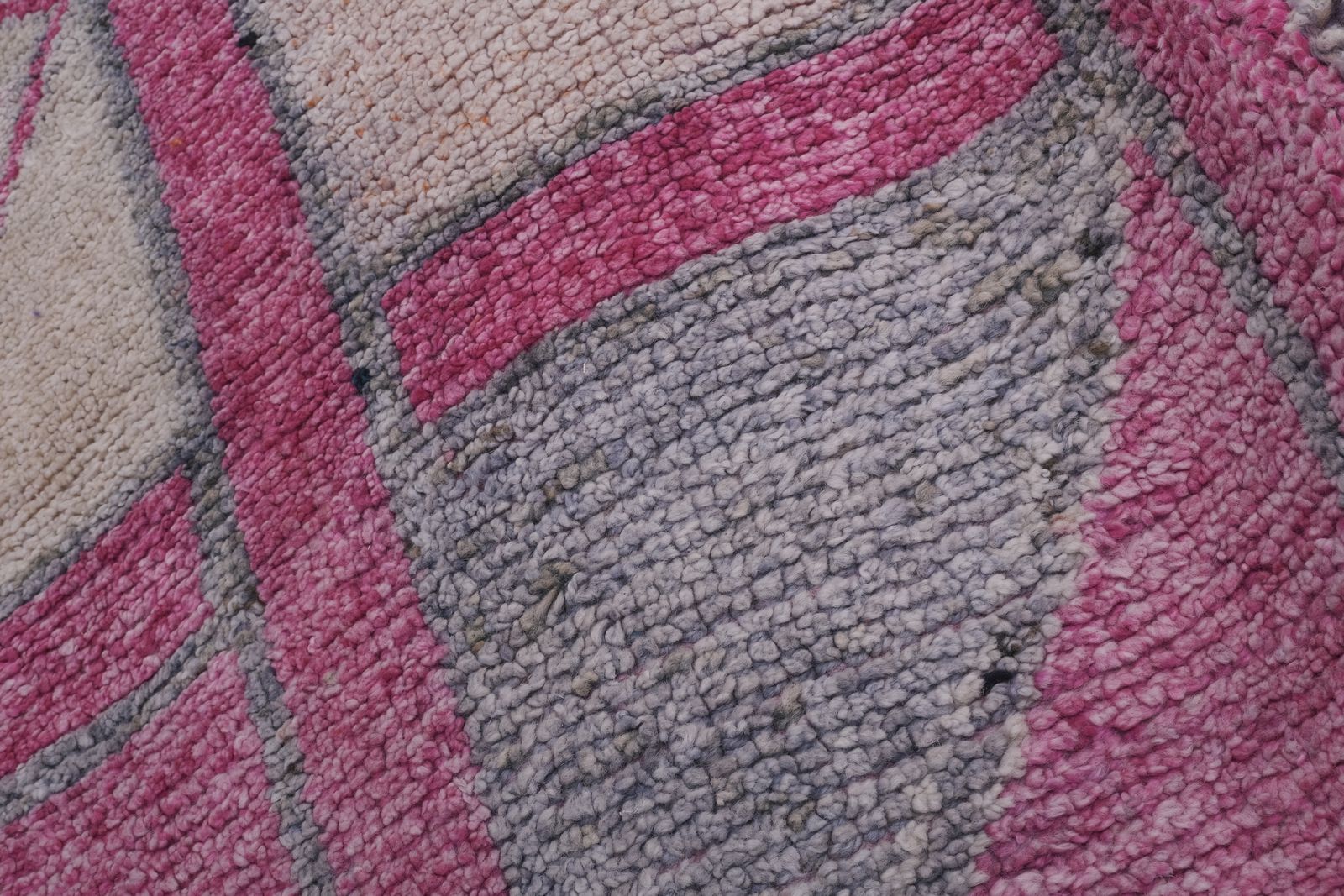 1960s Vintage Turkish Hand Knotted Herki Runner 2'11'' X 9'1'' photo Textiles