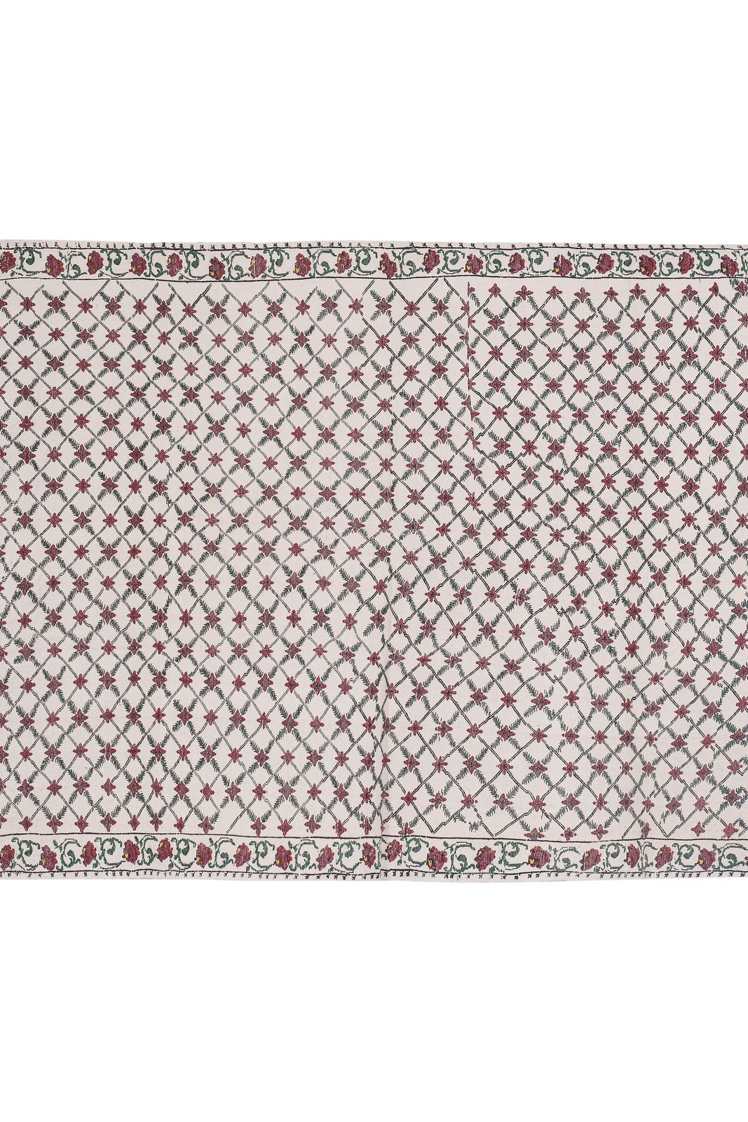 Vintage Wool Turkish Jajim Kilim Rug 5'5'' X 8' photo for sale