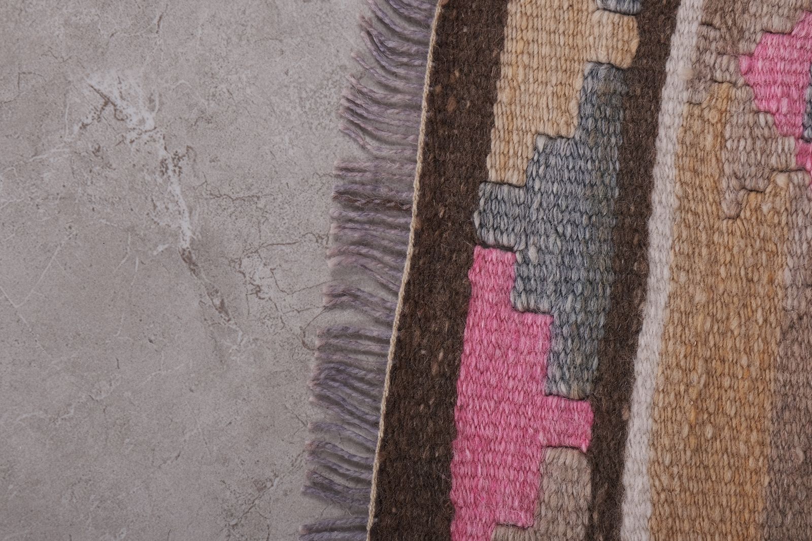 Vintage Hand Woven Turkish Kilim Runner   Stair Tread 2'6'' X 20'6'' photo 1100.0