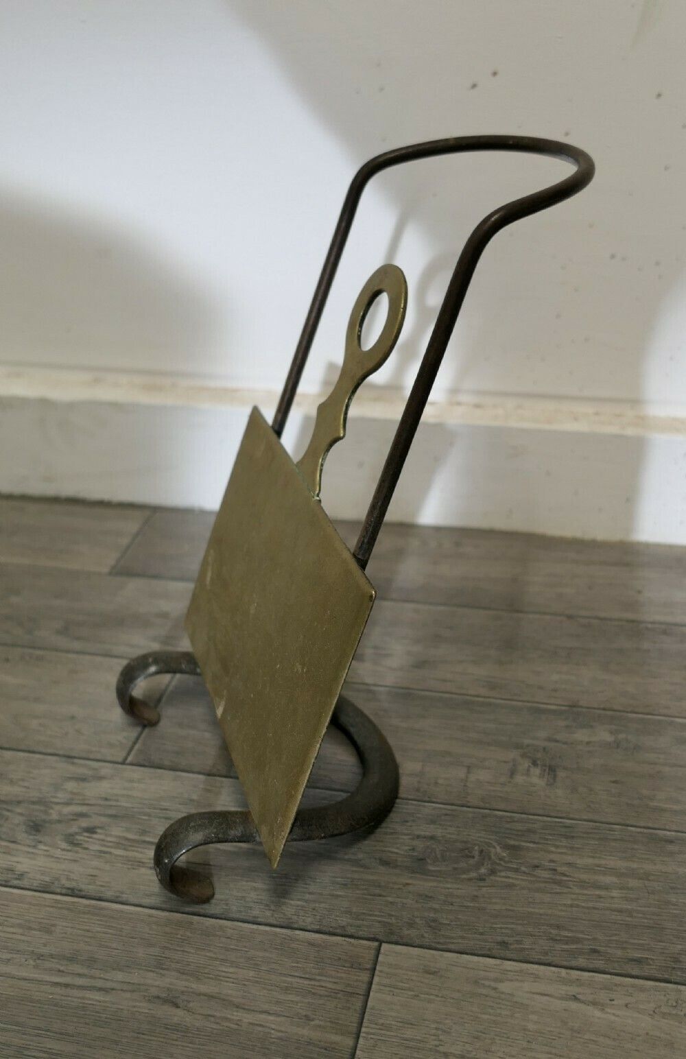19th Century French Brass And Iron Adjustable Trivet photo furniture