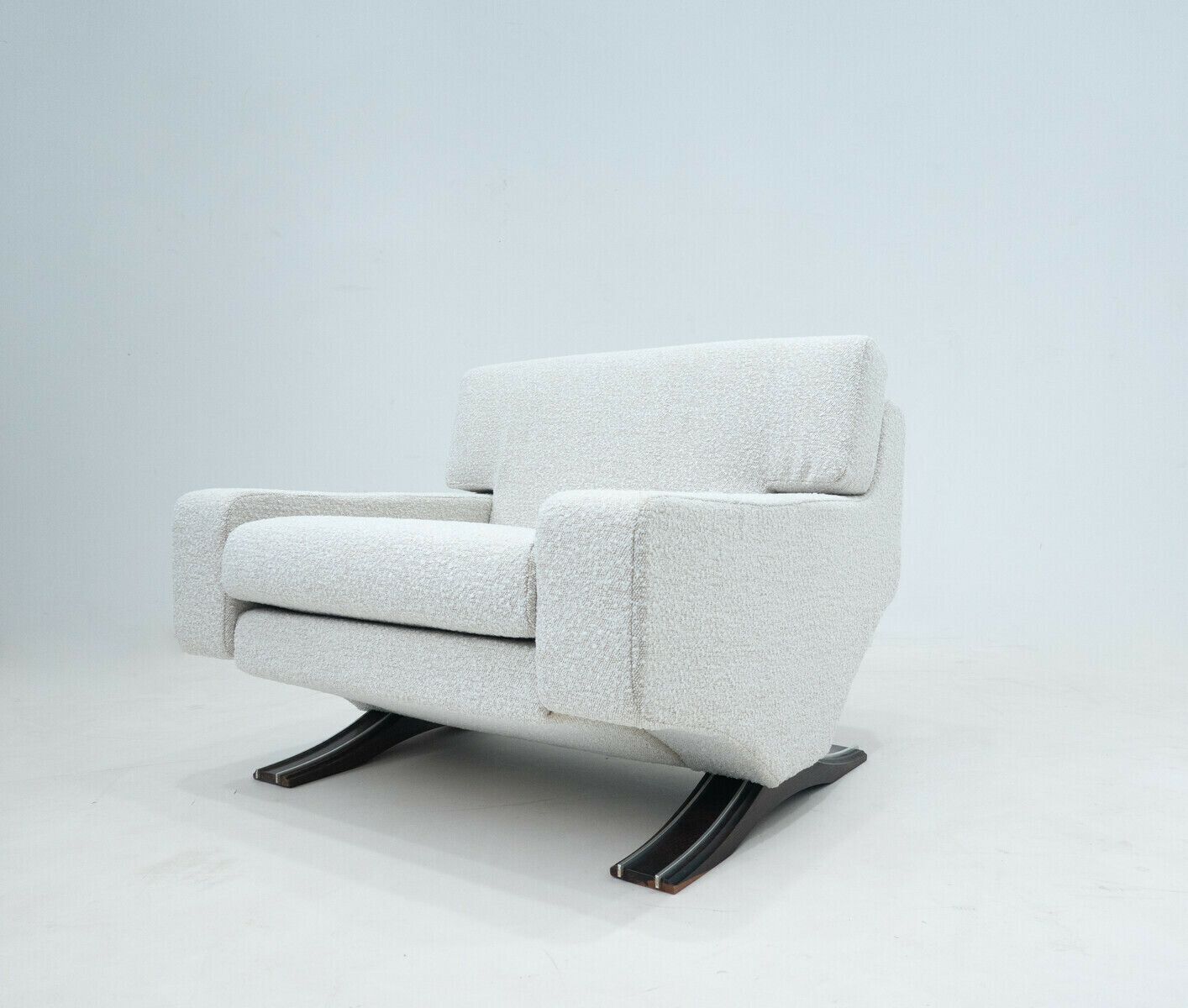 Mid Century Modern Armchair & Ottoman By Franz T. Sartori For Flexform photo Furniture