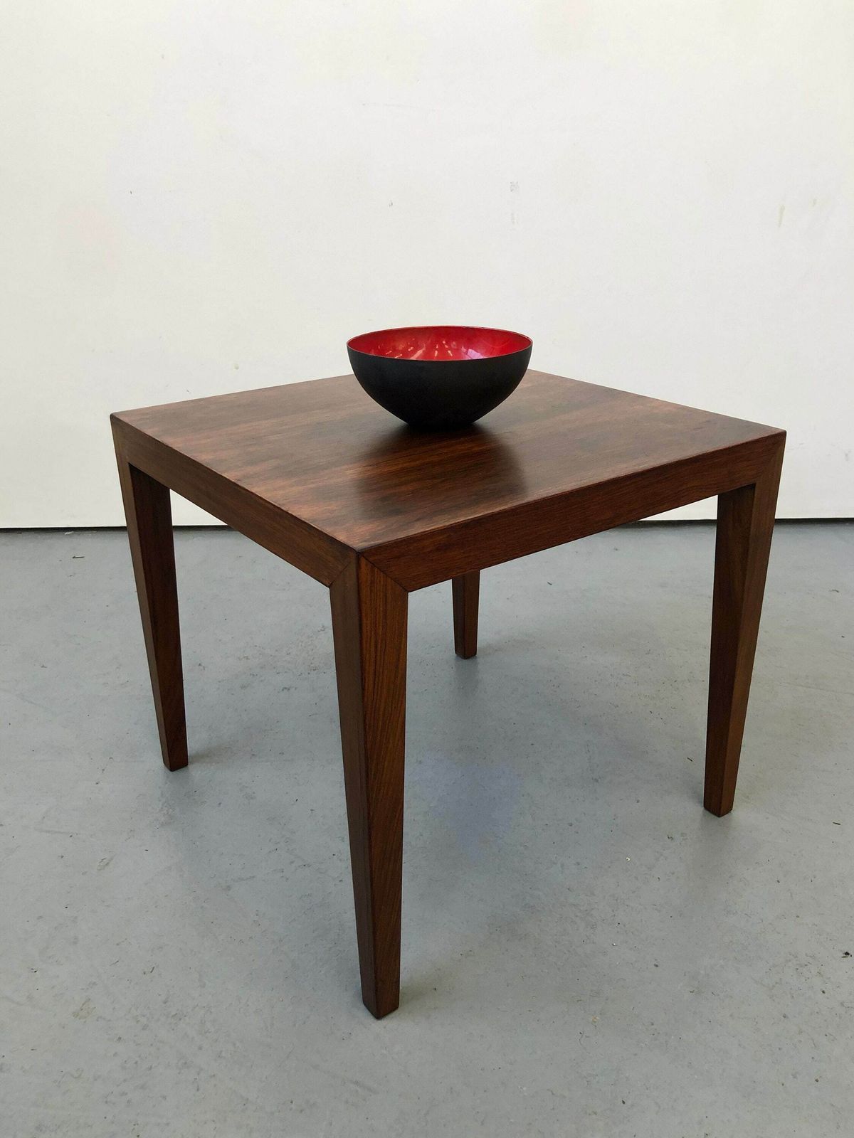 Vintage 1960s Severin Hansen Rosewood Coffee Table Haslev Mobelfabrik. Wenger Vodder. Mid Century Retro