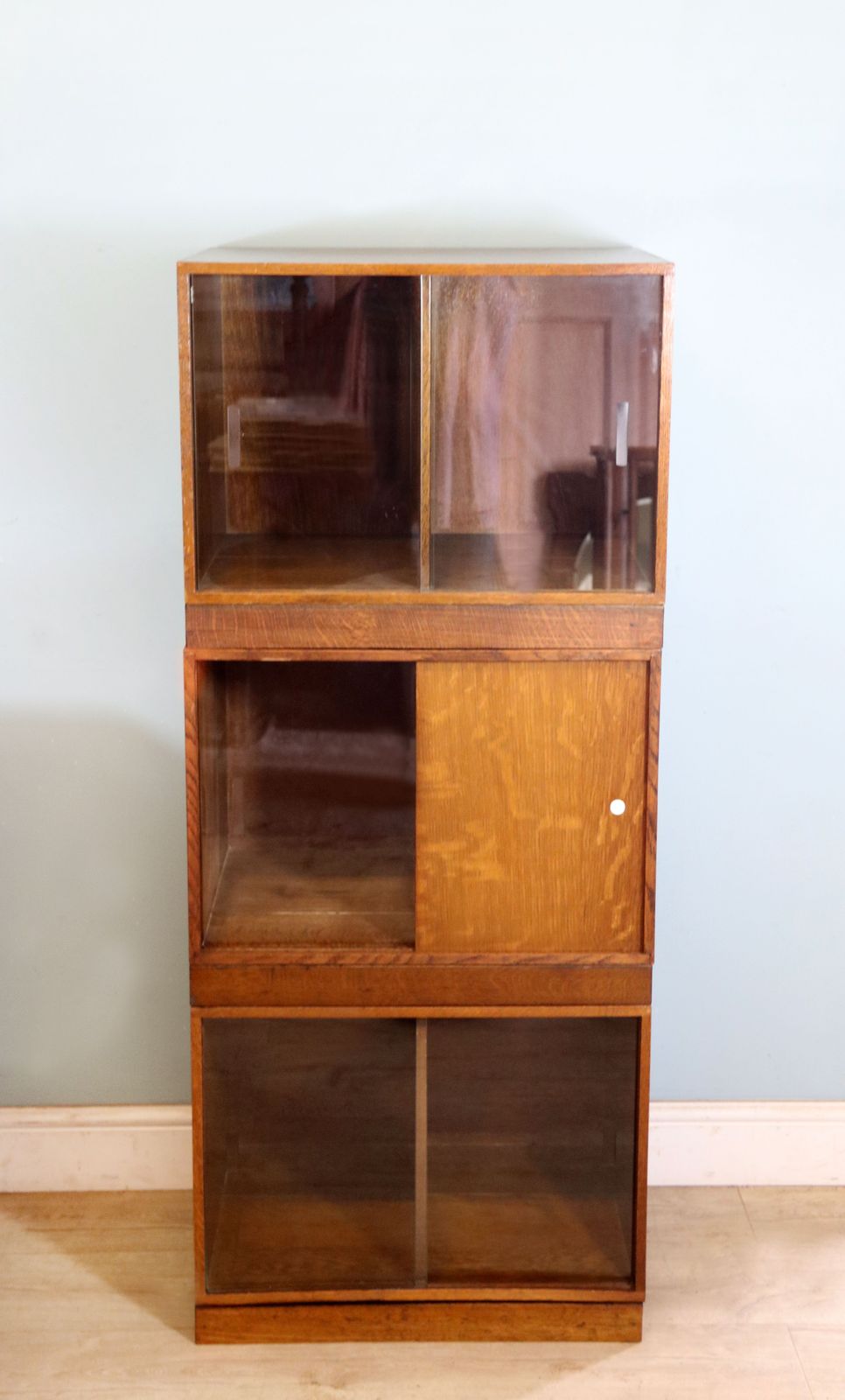 Lovely Quirky Set Of Three Cabinets From The Phoenix Gallery, Charing Cross, London. photo furniture