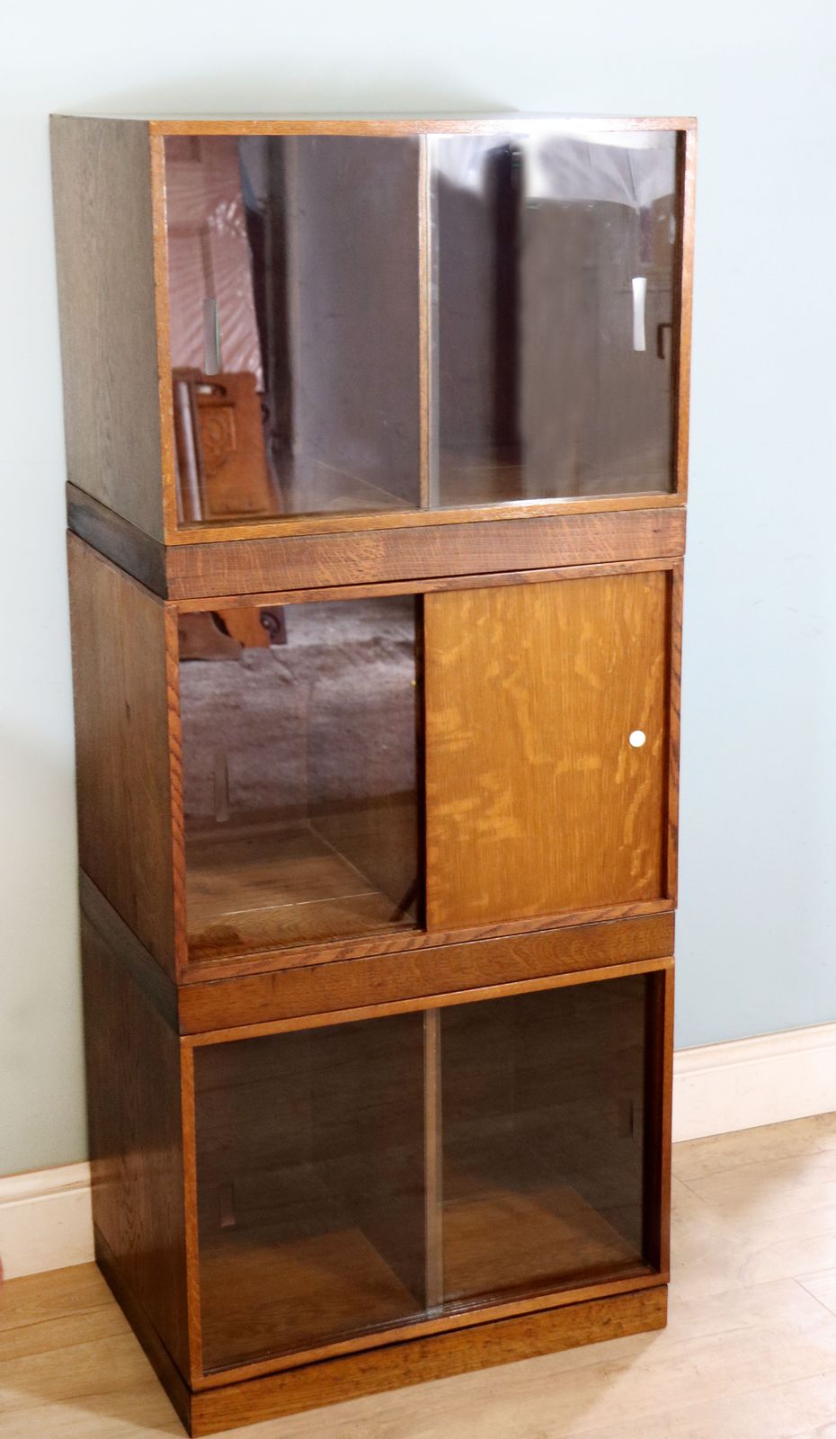 Lovely Quirky Set Of Three Cabinets From The Phoenix Gallery, Charing Cross, London. photo for sale