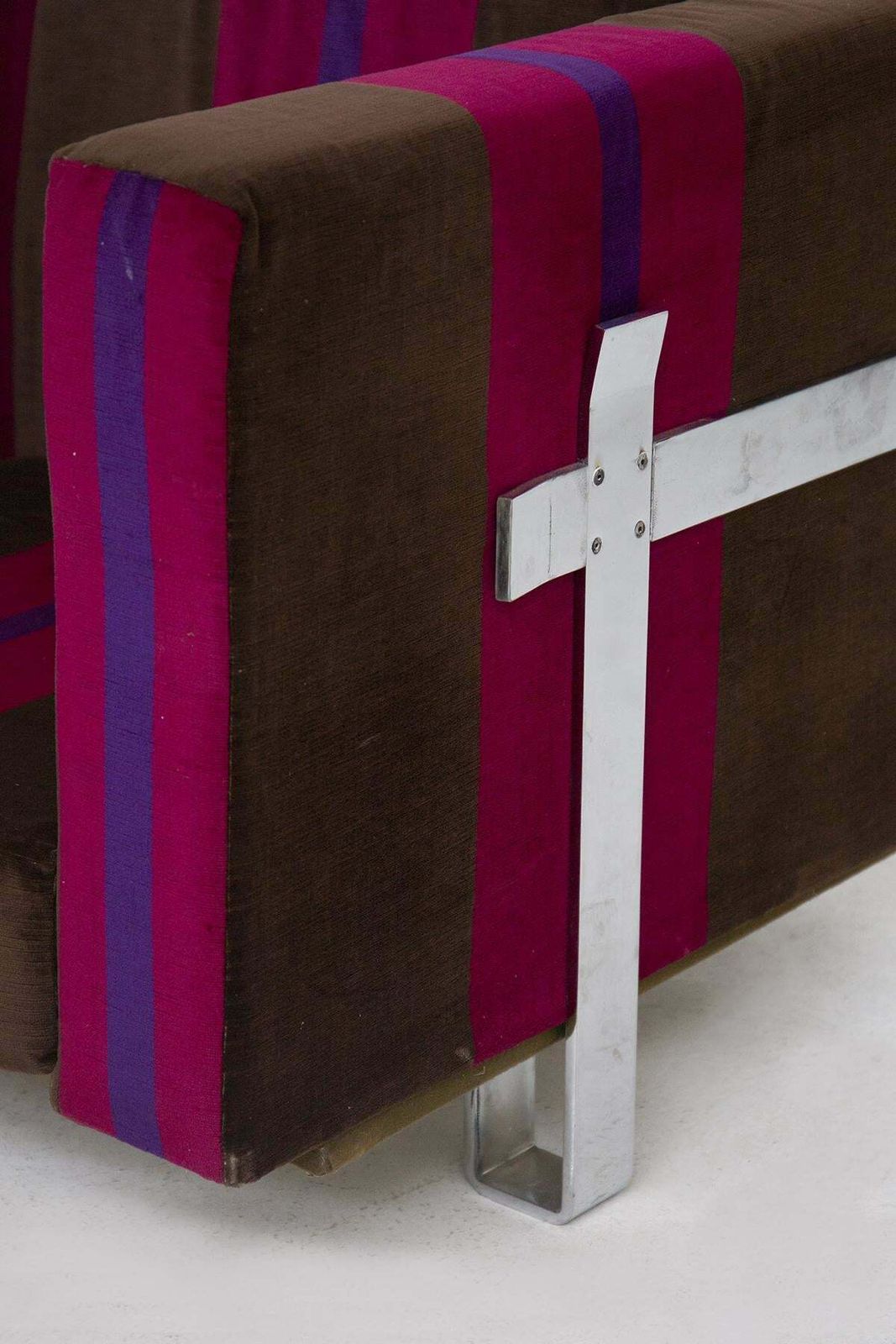 Fuchsia Vintage Armchairs By Luigi Caccia Dominioni For Azucena photo buy