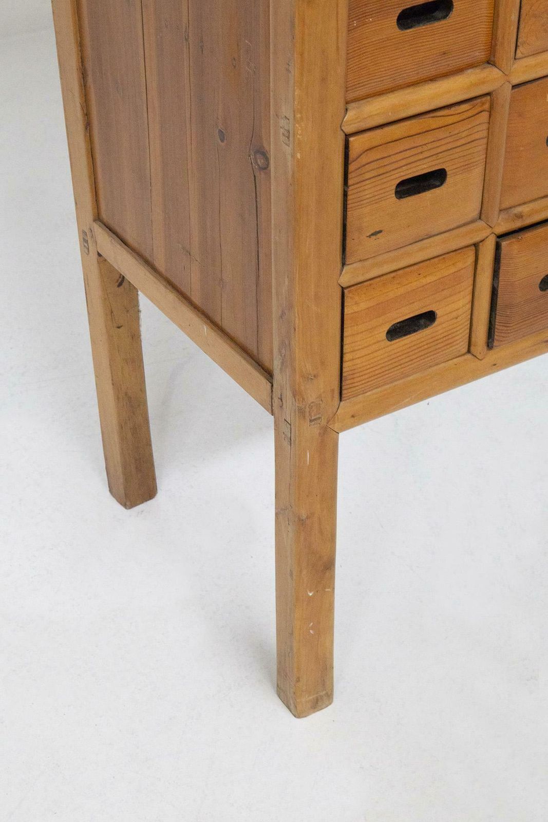 Italian Wooden Storage Cabinet With Drawers photo vinterior