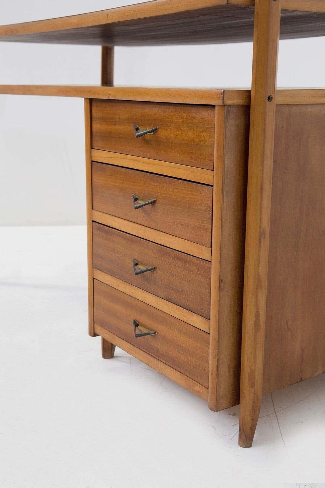 Mid Century Italian Desk In Wood And Laminate photo buy