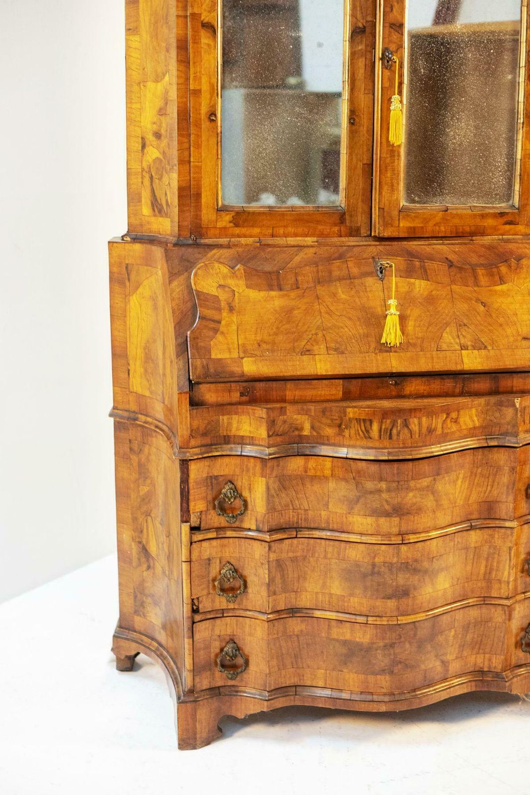 Louis XV Style Walnut Root Cabinet 19th Century photo furniture