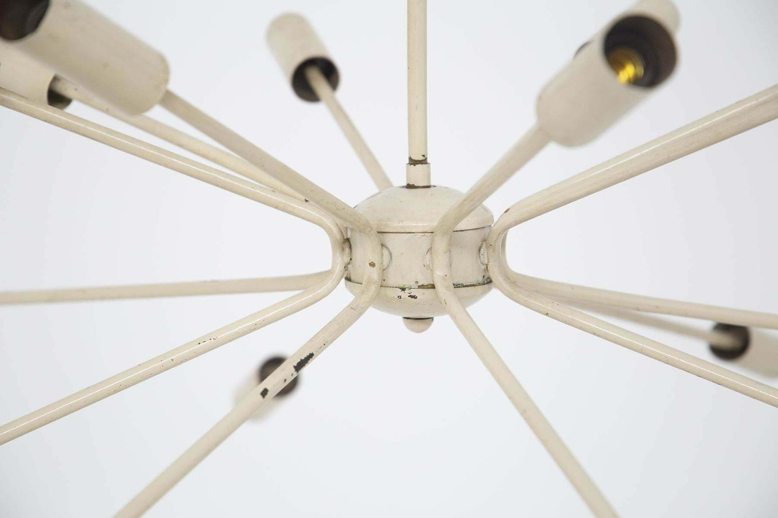 Rare Vintage Chandelier By Gino Sarfatti For Arteluce, 1930s photo 4343.0
