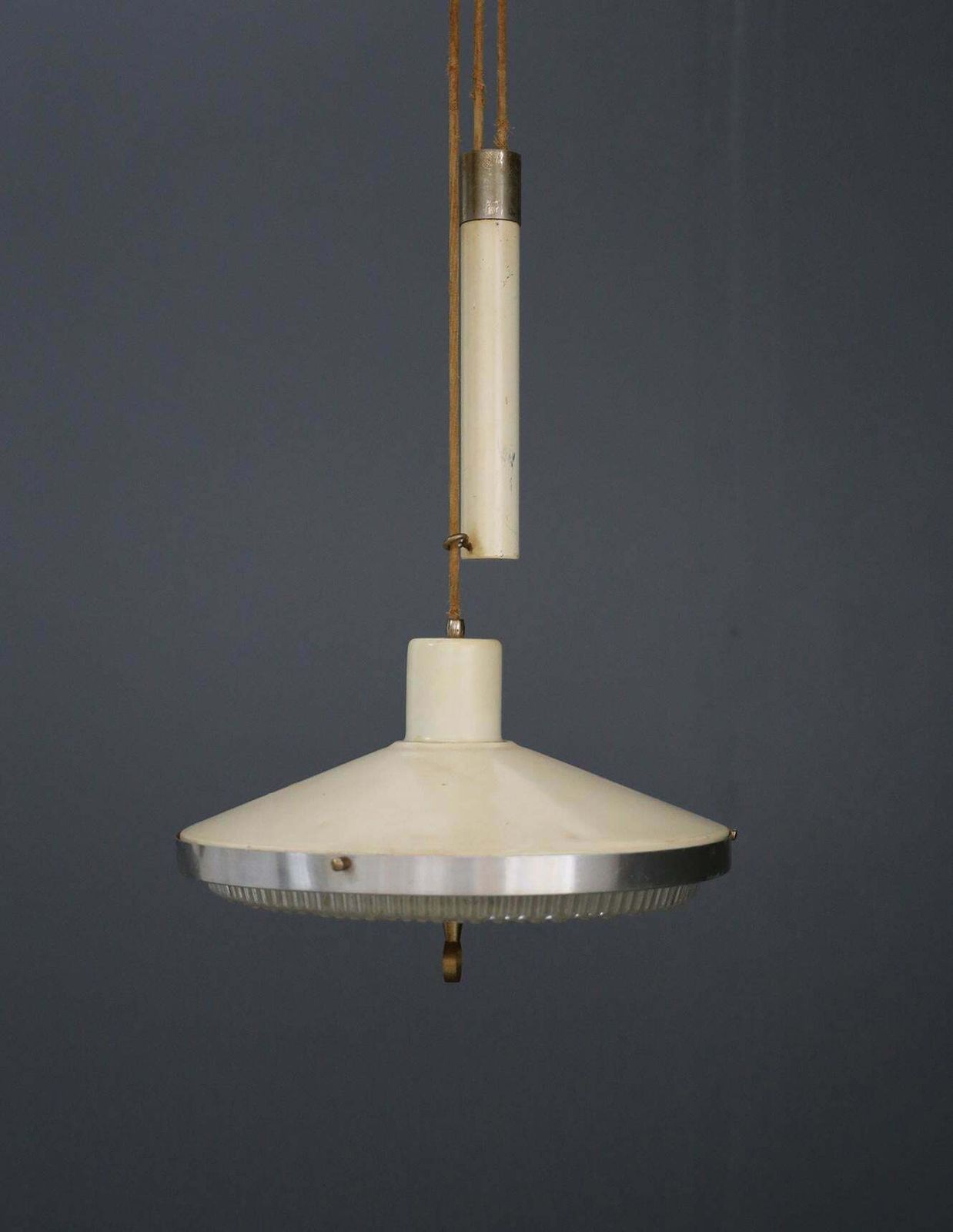 Pendant Midcentury Up And Down Italian Design, 1950 photo furniture