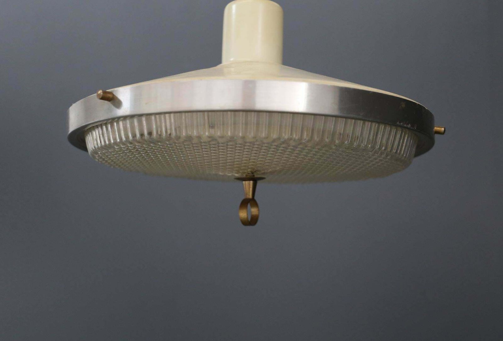 Pendant Midcentury Up And Down Italian Design, 1950 photo Lighting