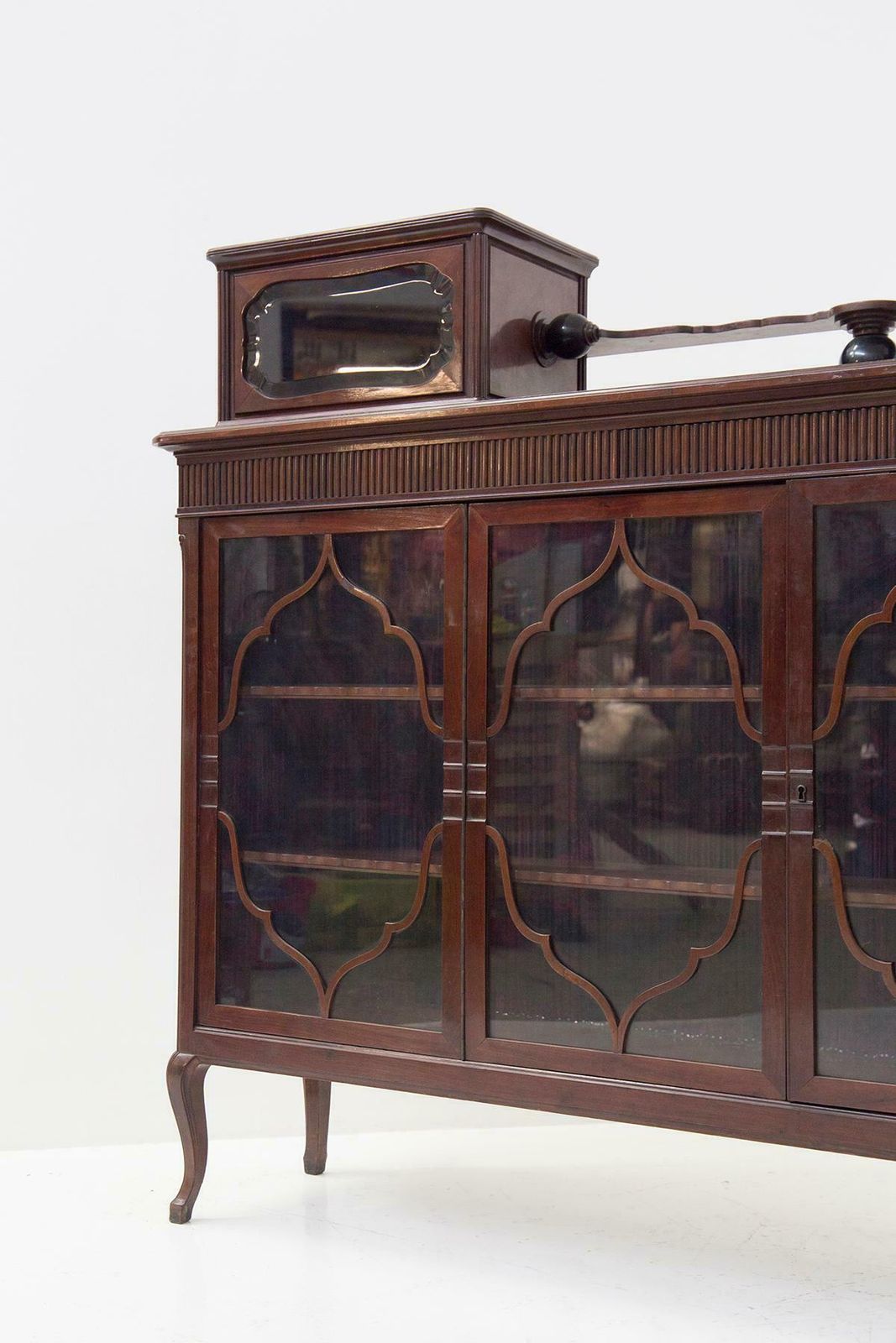 Rare Vintage Showcase From A House Used For Furhery photo vinterior