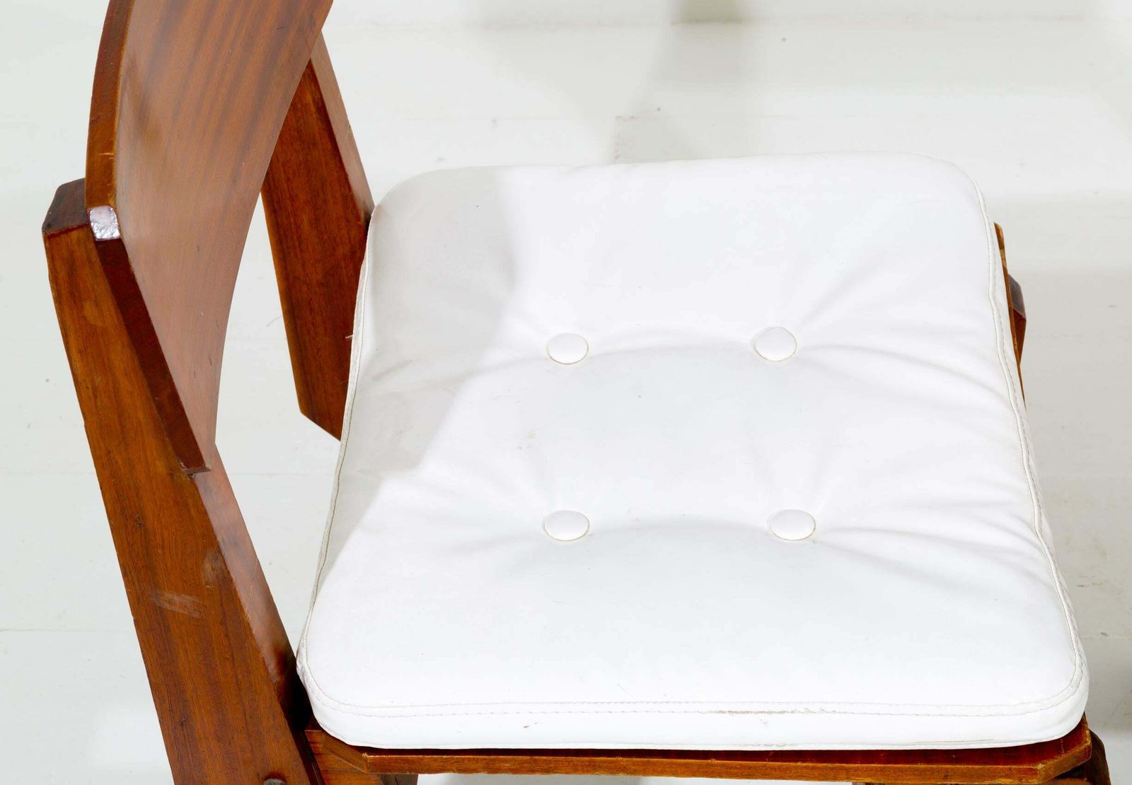 Set Of Six Italian Chairs By Arch Vito Sangirardi For Pallante Shop Bari photo Furniture