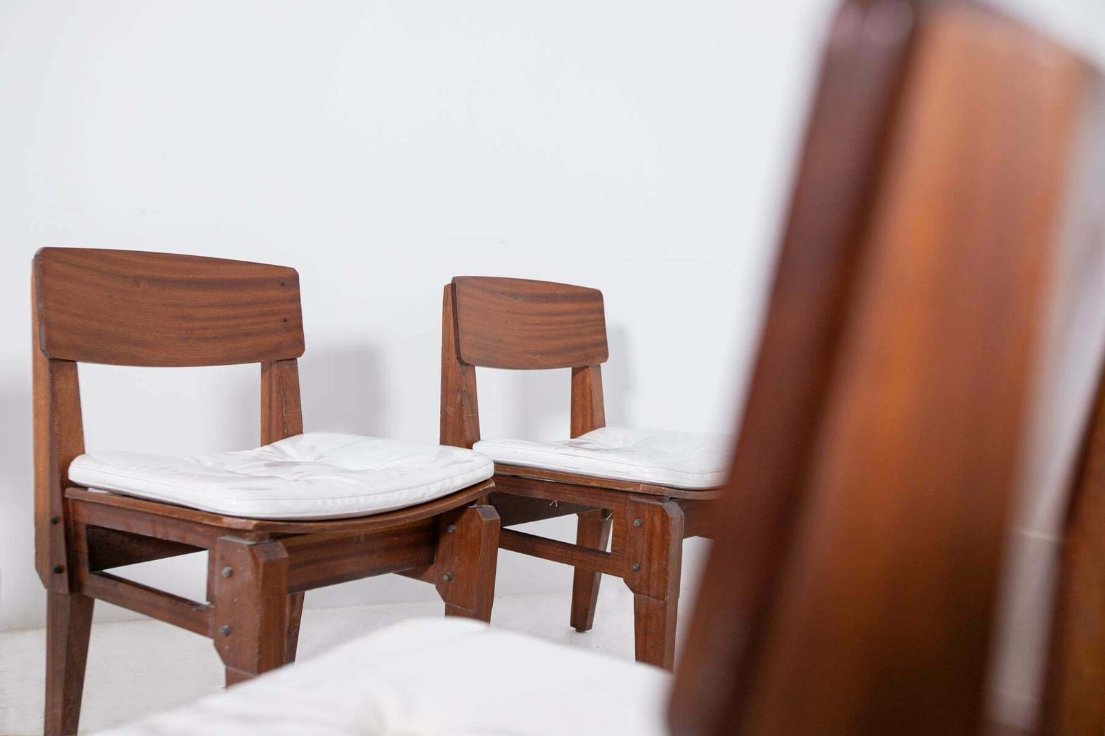 photo furniture Set Of Six Italian Chairs By Arch Vito Sangirardi For Pallante Shop Bari