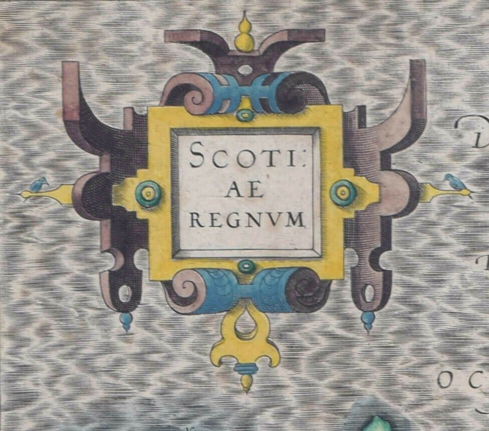 Gerardus Mercator (1512 – 1594) Map Of The North Of Scotland (1683) photo furniture