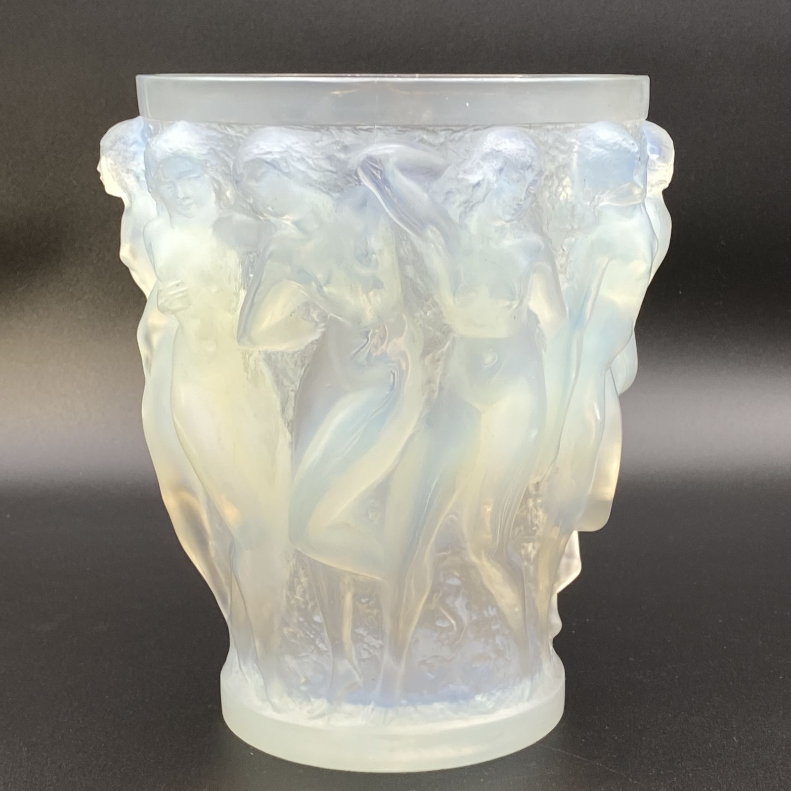 An Opalescent Bacchantes Vase By R.Lalique photo furniture