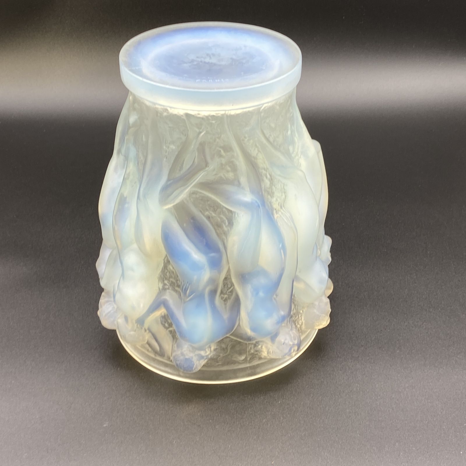 photo for sale An Opalescent Bacchantes Vase By R.Lalique