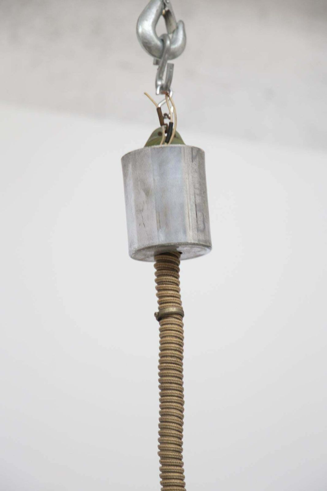 Brown Wire Ceiling Lamp By Franco Albini And Franca Helg For Sirrah photo for sale