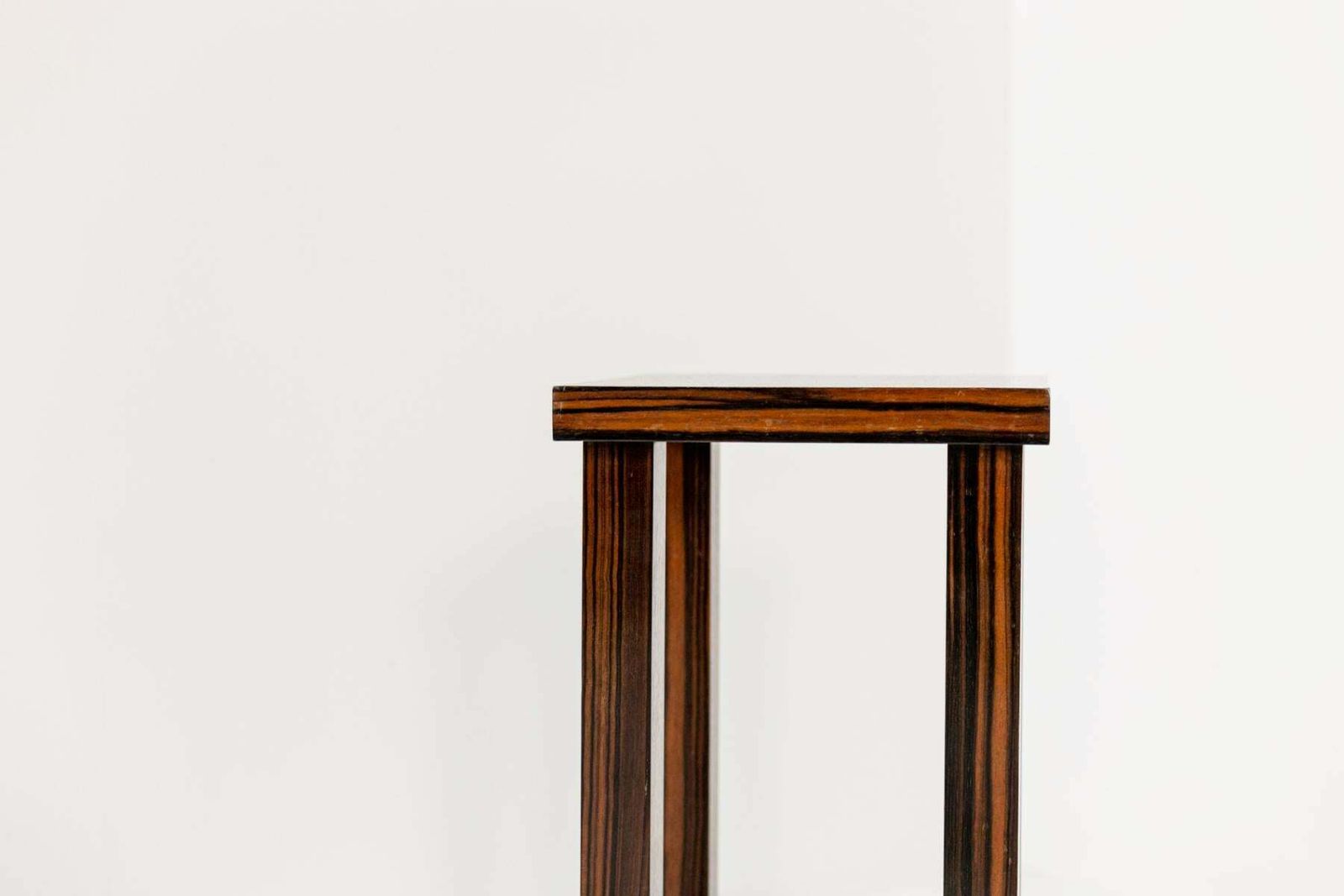 émile Jacques Ruhlmann Gueridon In Wood And Brass photo Furniture