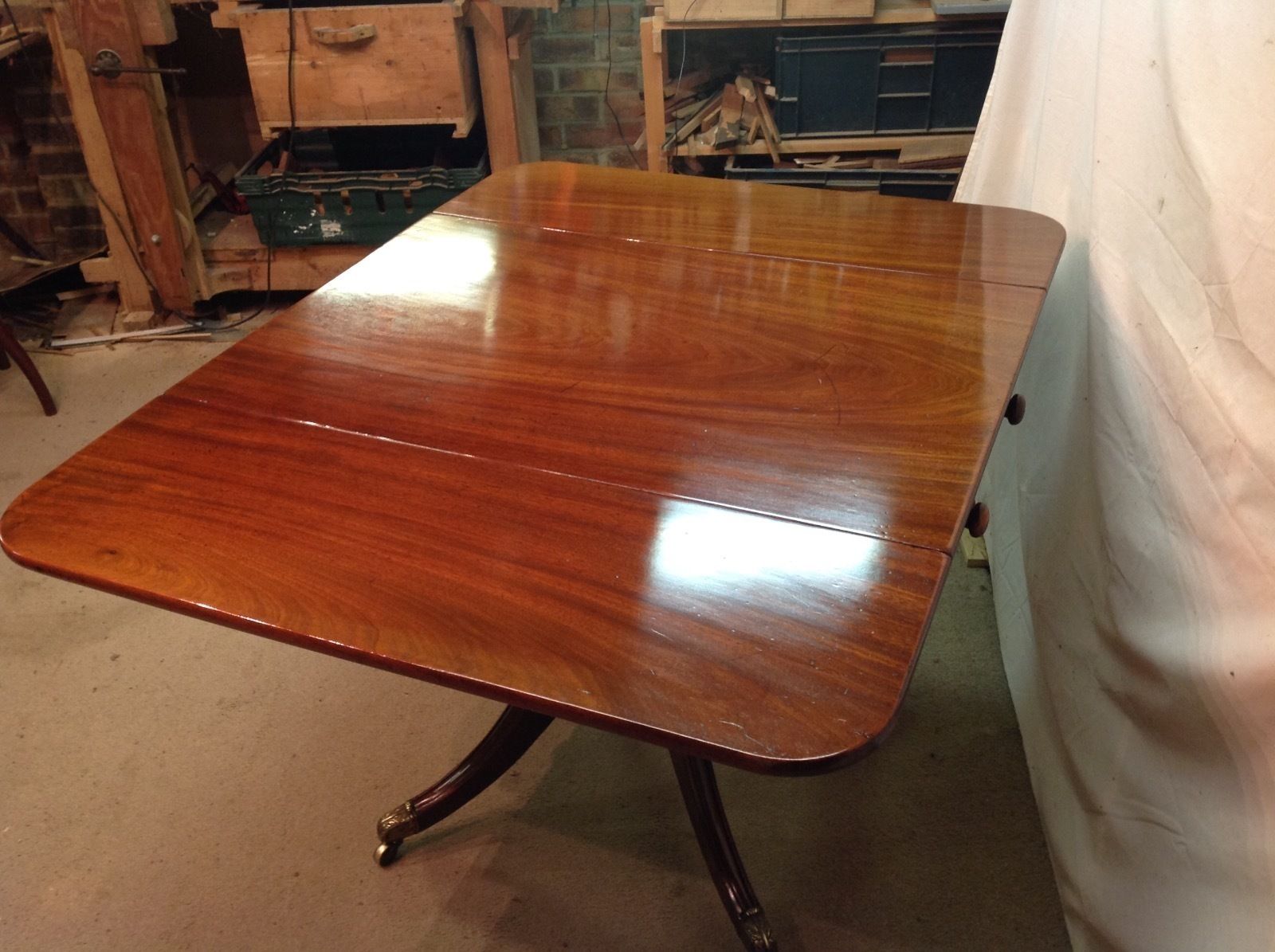 Georgian Pembroke / Pedestal /Sofa Table photo Home Decor