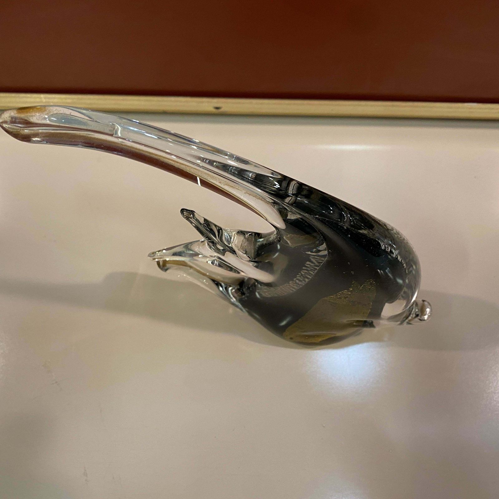 1980s Modernist Murano Glass Sculpture Of Tropical Fish By Seguso photo Art