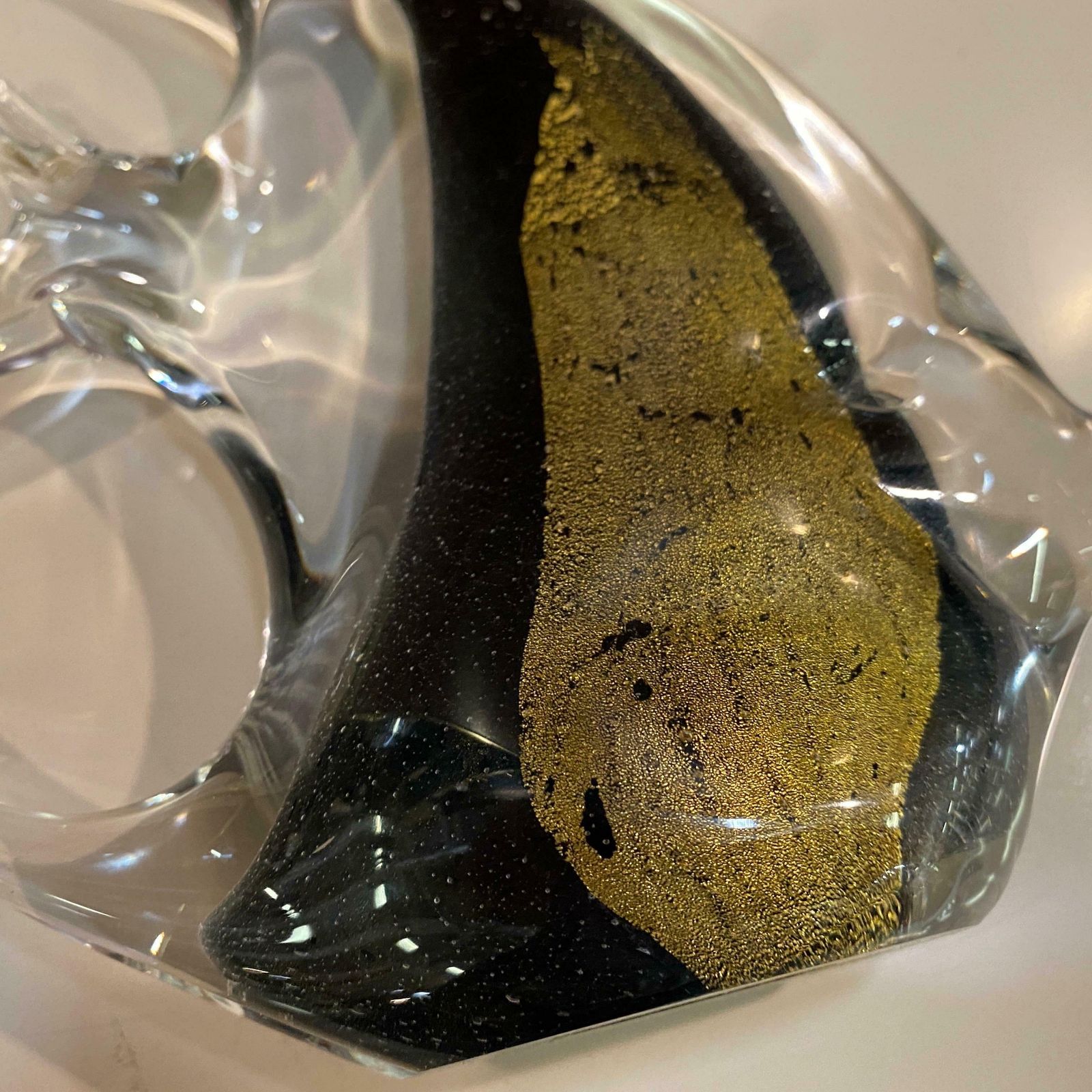 1980s Modernist Murano Glass Sculpture Of Tropical Fish By Seguso photo 452.0