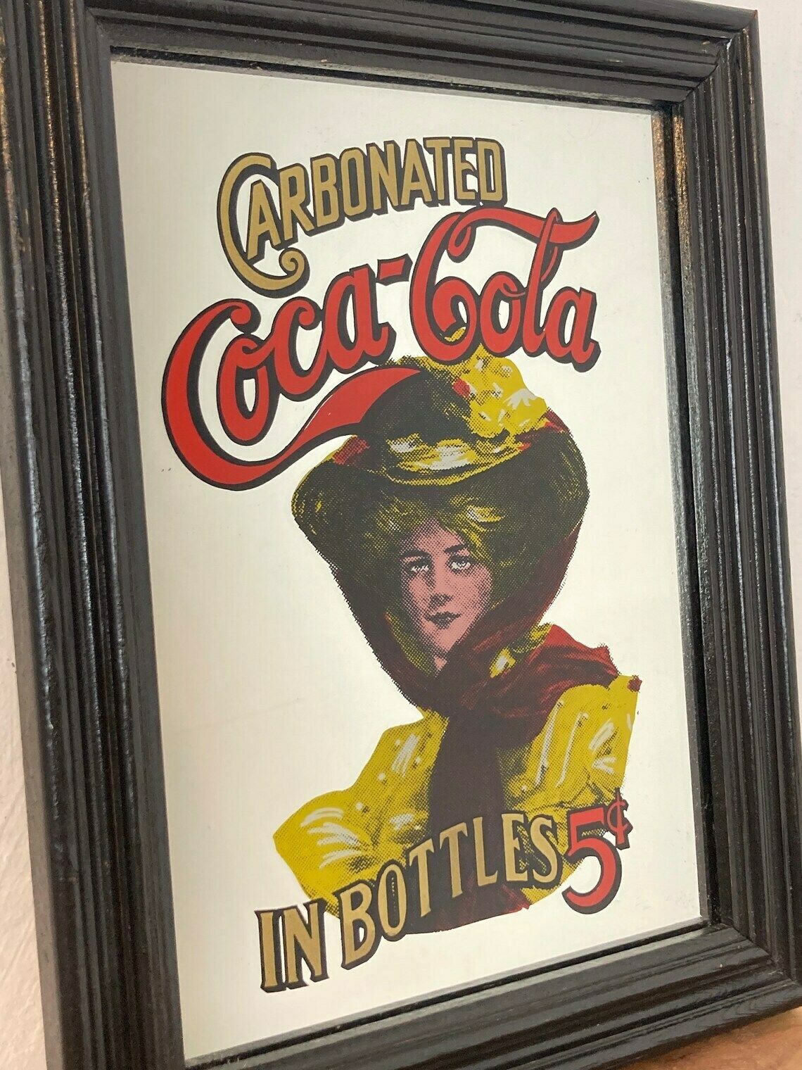 photo furniture Vintage Coca Cola Mirror Soft Drink Advertising Collectibles Americana