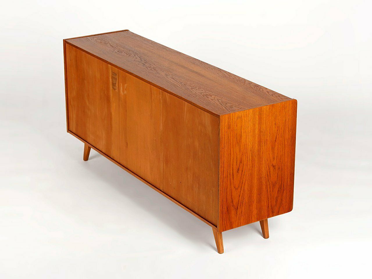 Mid Century Wooden U 460 Sideboard With Drawers By Jiří Jiroutek For Interior Prague, 1960s photo for sale