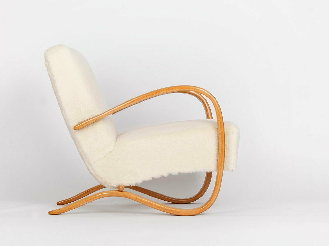 Art Deco Model H 269 Lounge Chair By Jindřich Halabala For Up Závody, 1930s photo buy