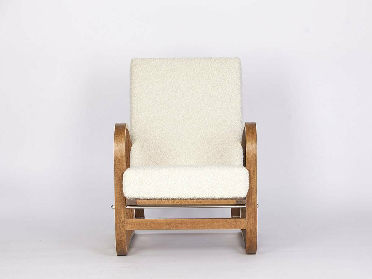 6036.0 Art Deco Model H 70 Armchair By Jindřich Halabala For Up Plants, 1930s photo