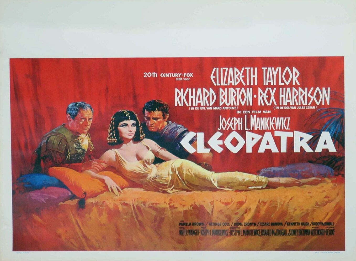 Cleopatra (Belgian) Original Vintage Poster