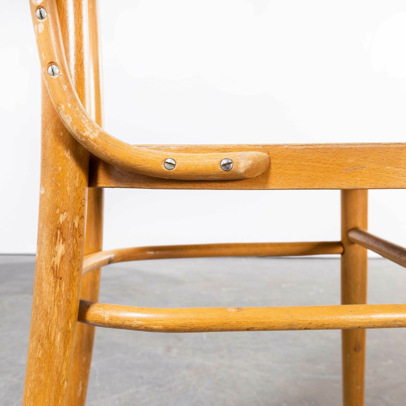 1960S Straight Back Bentwood Dining Chair By Ton  Set Of Eight photo vinterior