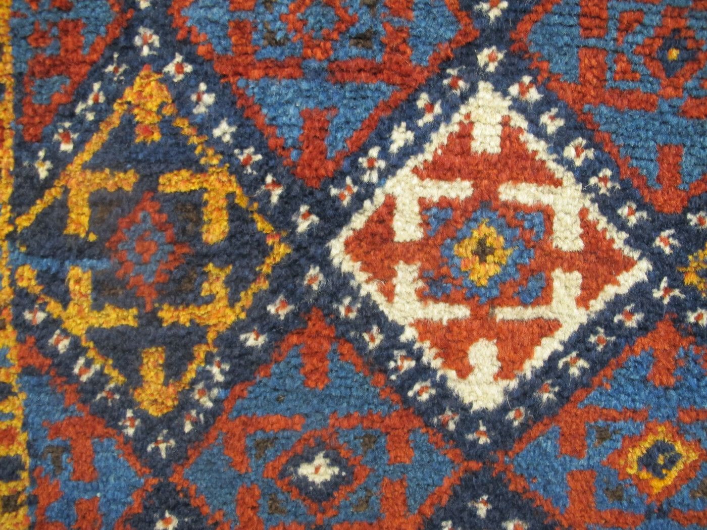 Antique Kurdish Tribal Rug, Circa 1890, 1.87m X 0.97m photo vinterior