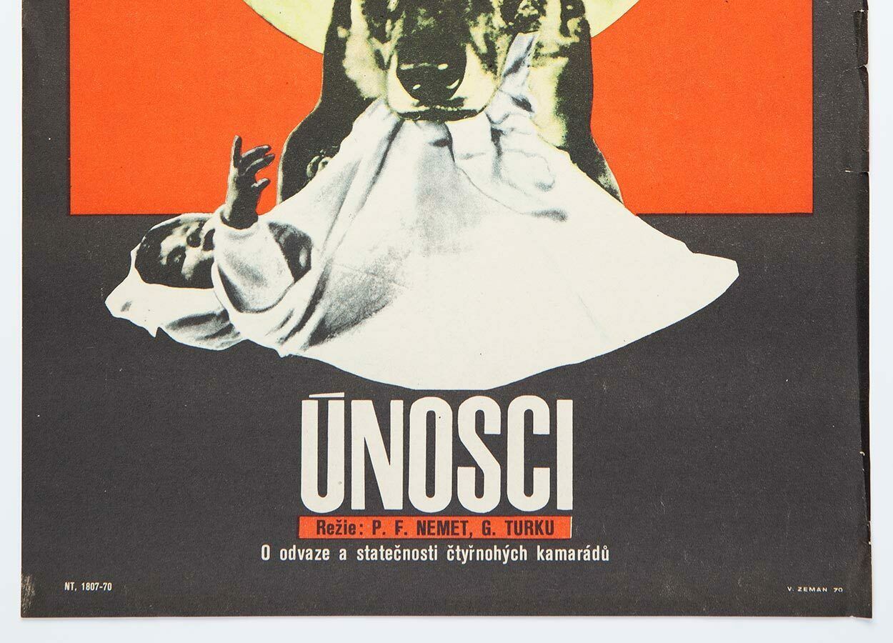 Movie Poster, Silent Friends, Václav Zeman, 1970 photo for sale