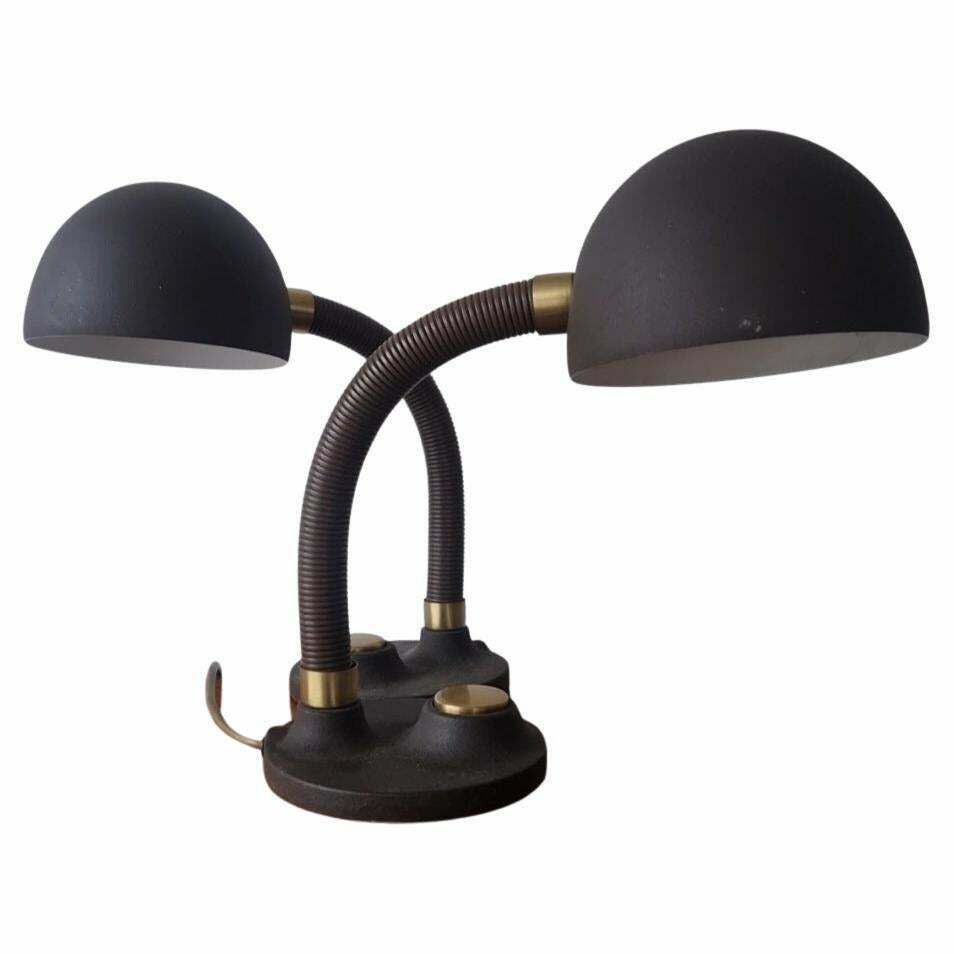 Pair Of Midcentury Table Lamps Hillebrand, Germany, 1970s