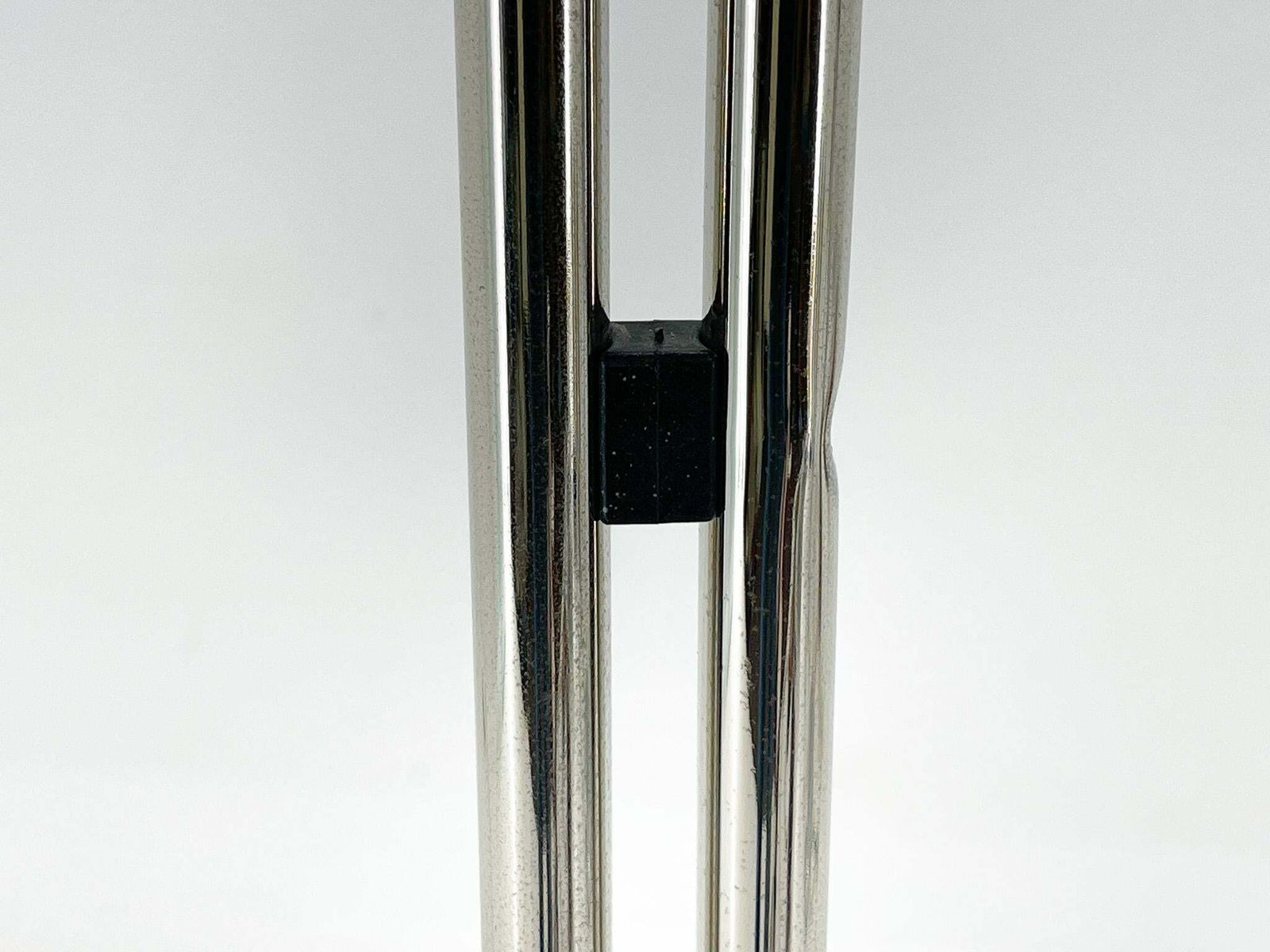 Lighting 1970''S Chrome & Marble Floor Lamp By Bruno Gecchelin For Guzzini, Italy photo