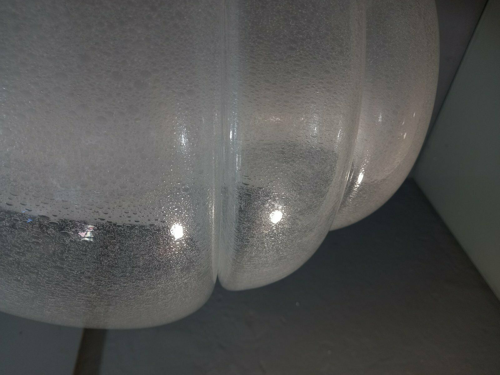 Pullegous Glass Ceiling Lamp By Carlo Nason For Mazzega Murano, 1980s photo Lighting