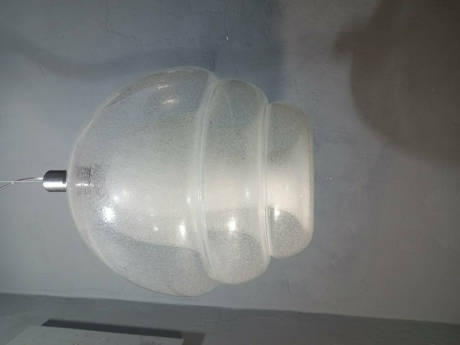 Pullegous Glass Ceiling Lamp By Carlo Nason For Mazzega Murano, 1980s photo vinterior