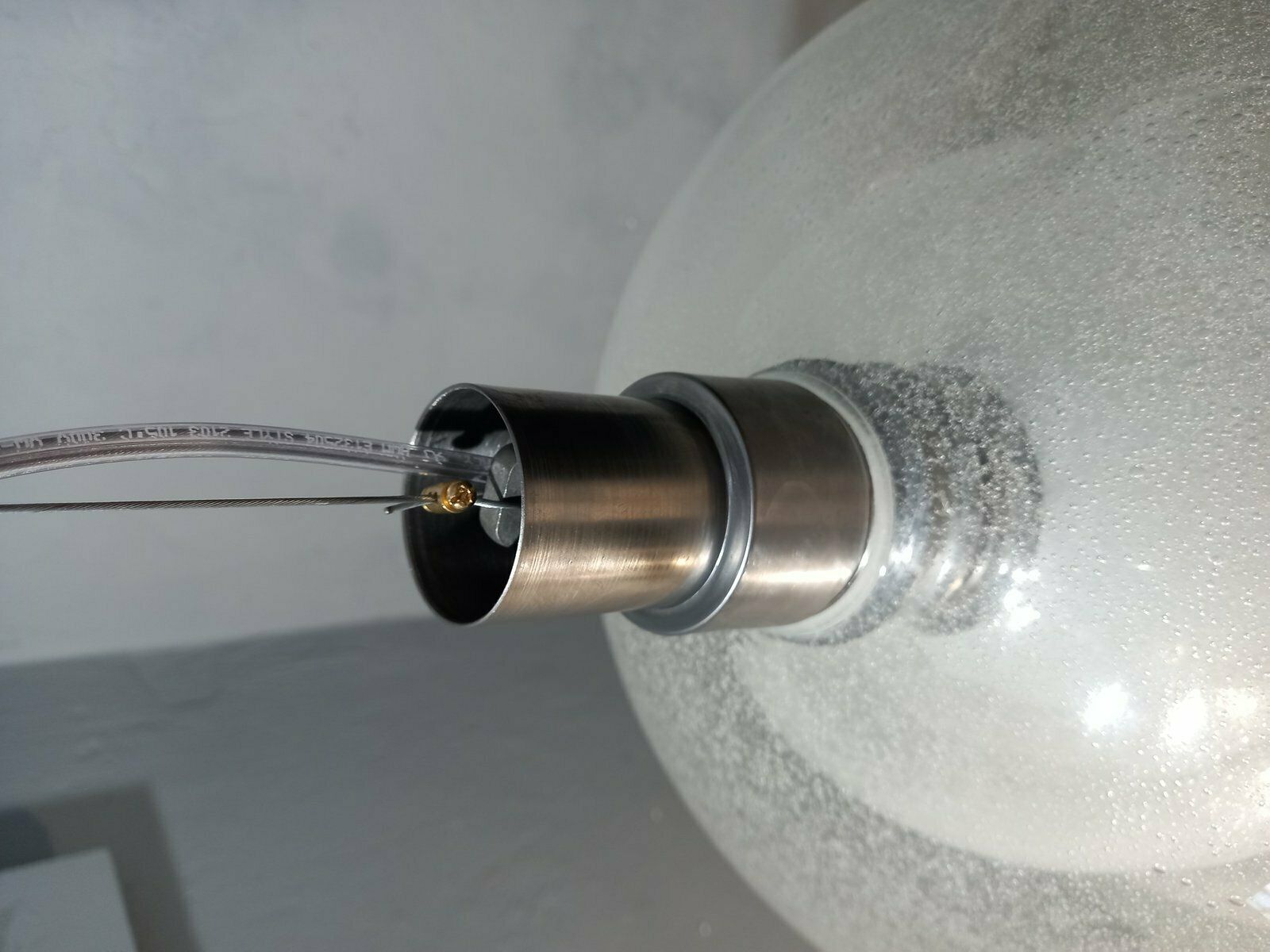Pullegous Glass Ceiling Lamp By Carlo Nason For Mazzega Murano, 1980s photo vintage