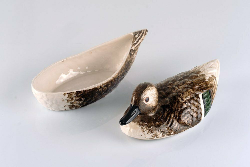 Ceramic Saucière In The Shape Of A Duck By Bassano Italy photo furniture