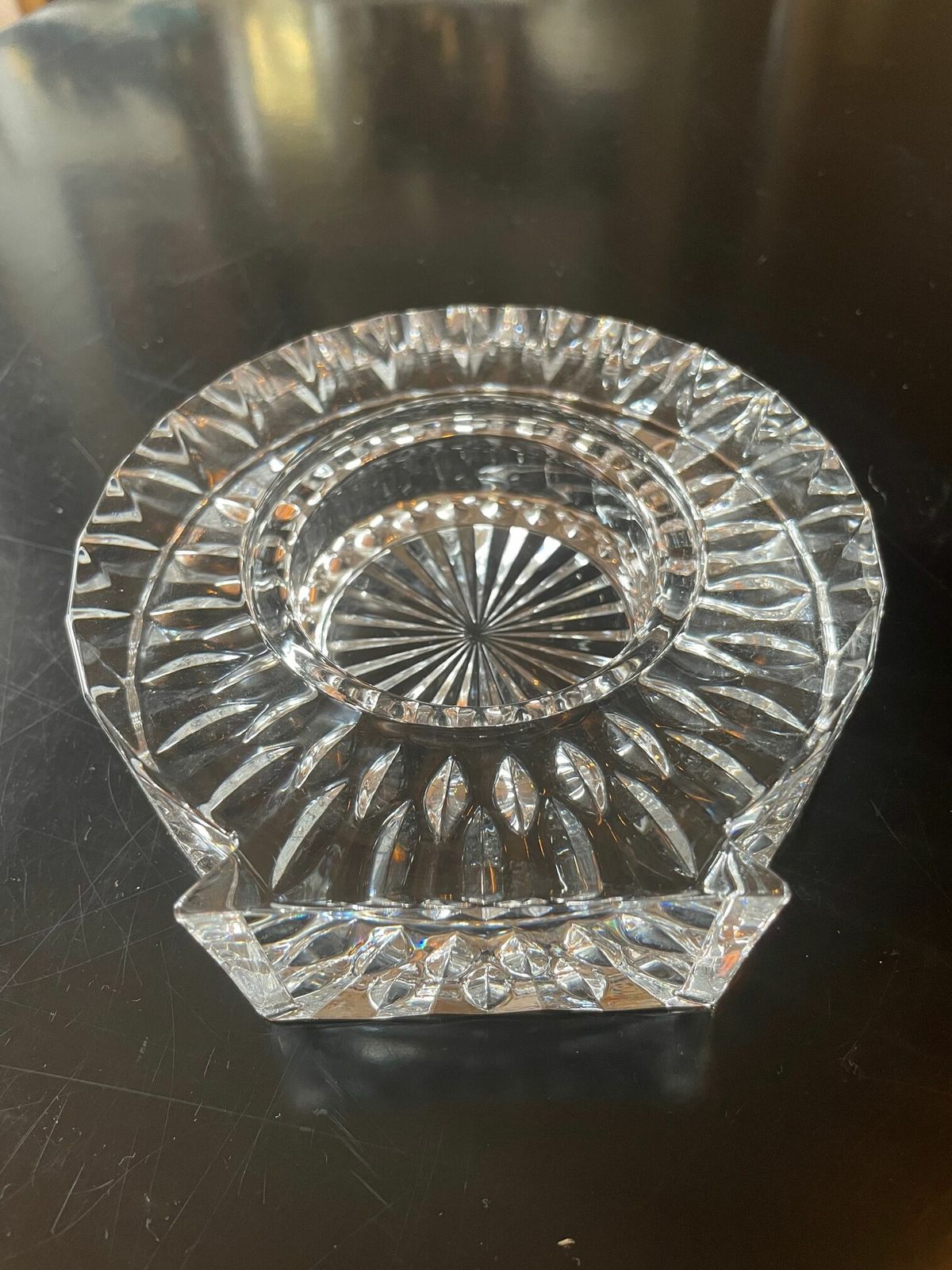 Crystal Ashtray Piece From The 70s photo furniture