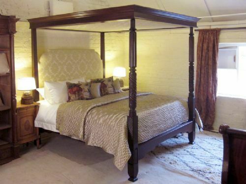 Wooden Super King Size Four Poster Bed