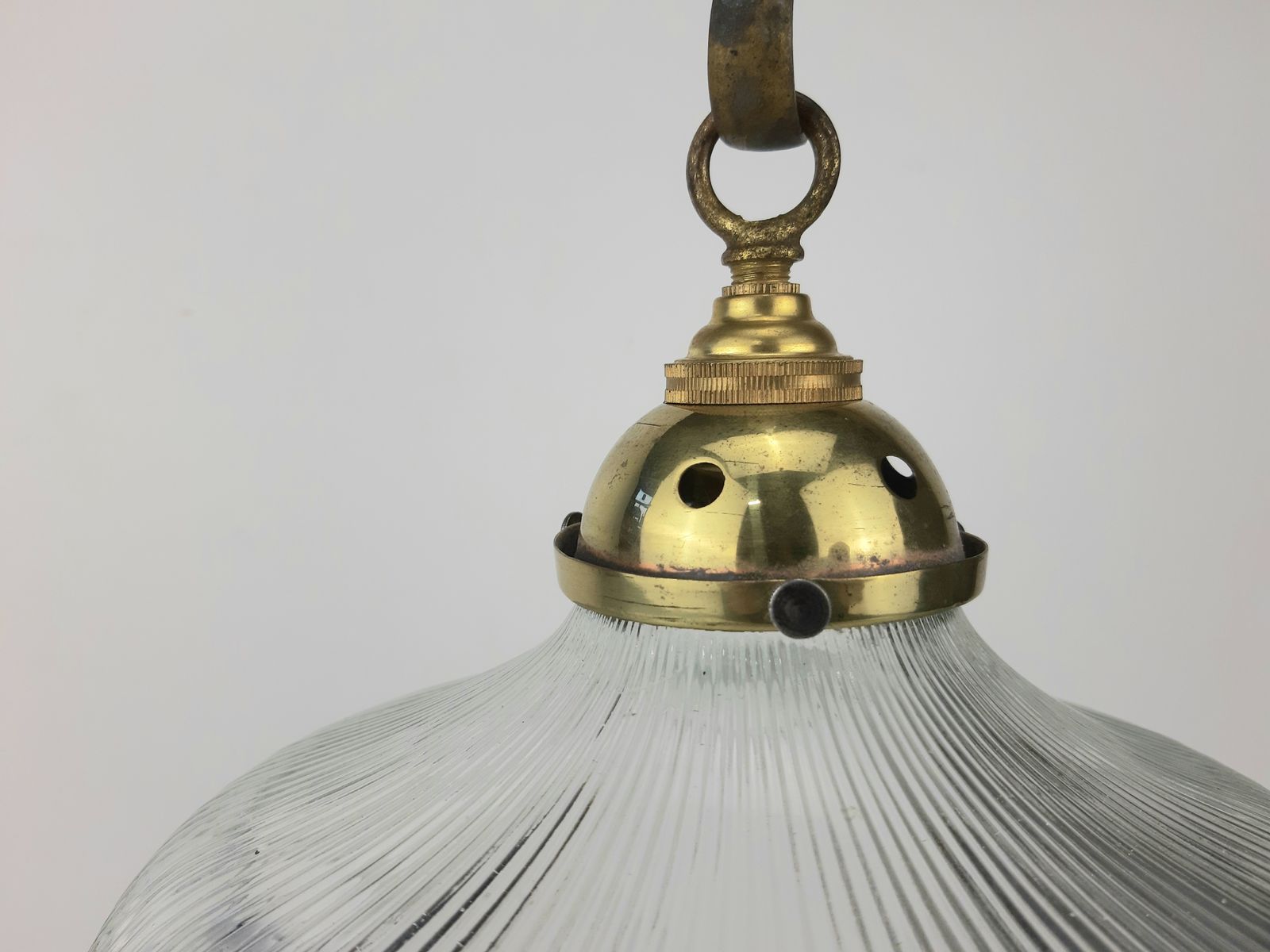 Industrial Holophane Dish Shaded Light (Not Wired) photo for sale