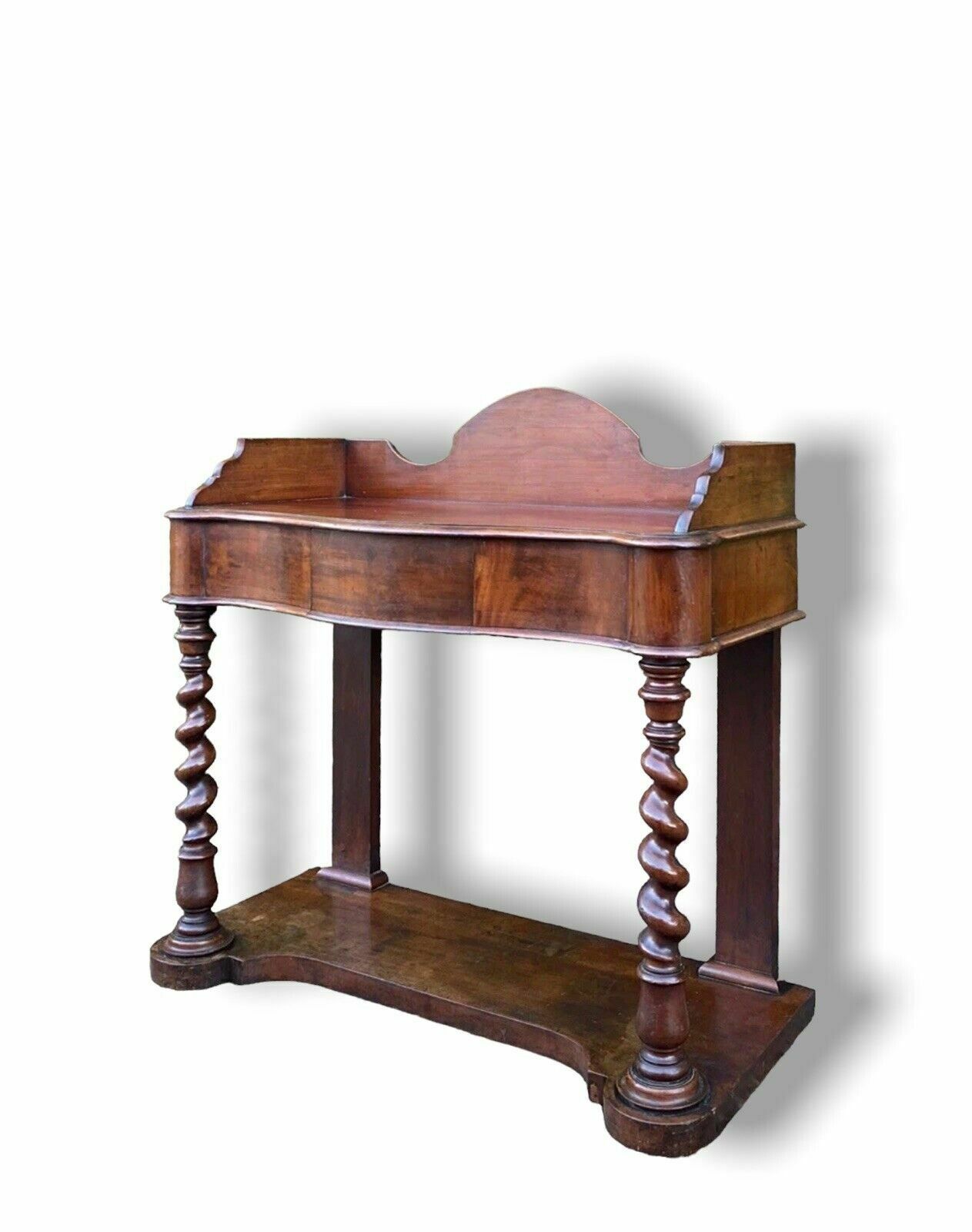 Antique Victorian Mahogany Washstand Potential Sink Unit Dressing Table Console photo furniture