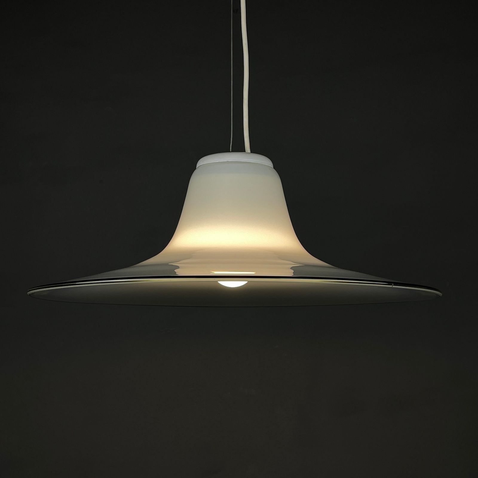 photo vinterior Murano Glass Lamp Cinea By Giusto Toso For Leucos Italy 1970s